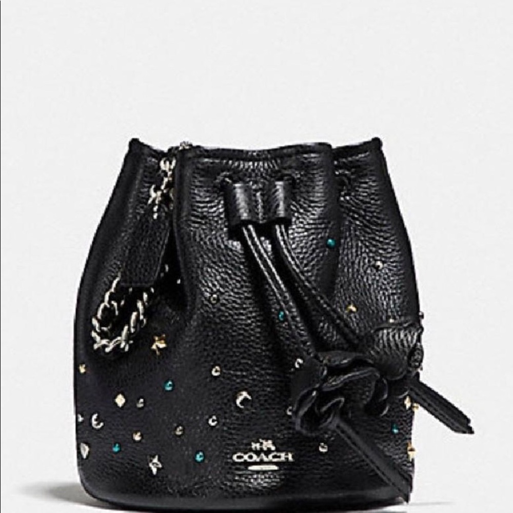 Coach Stardust Studded Pouch/Wristlet